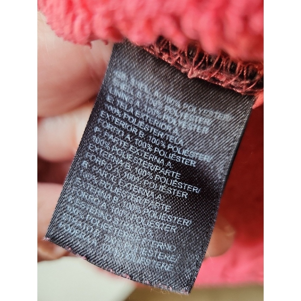 North Face Womens Osito Hooded Jacket Pink - Picture 8 of 16